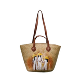 Sedge Handbag With Two Straps